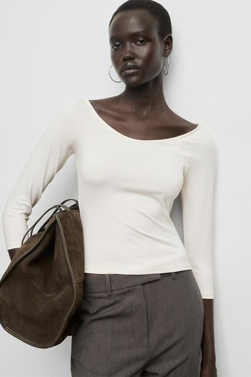 T-shirt llopi - light beige