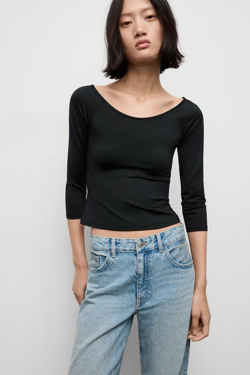 T-shirt llopi - black
