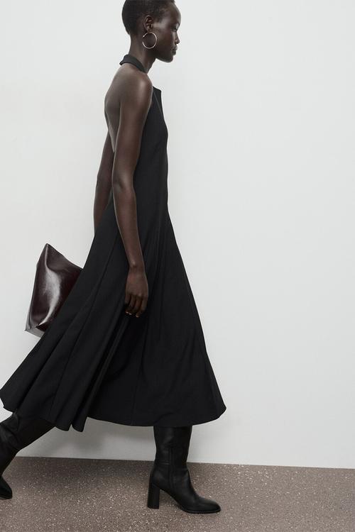 Dress pepli - black