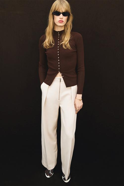 Trousers laly - light beige
