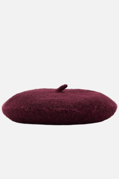 Bonnie beanie-dark red