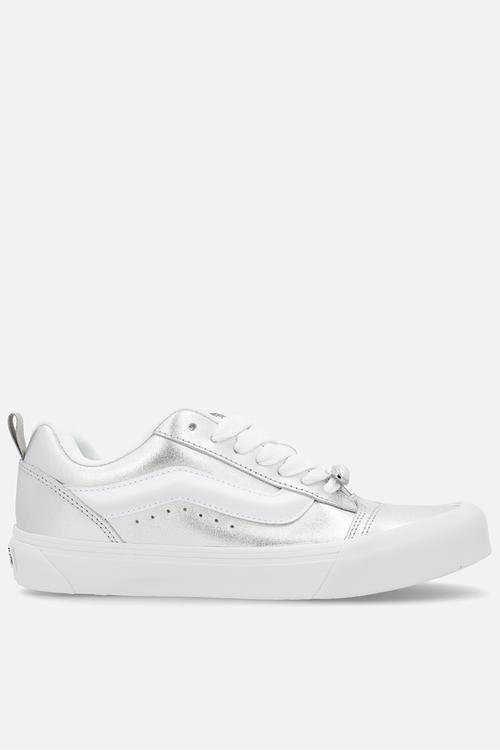 Knu Skool - Metallic Leather Silver