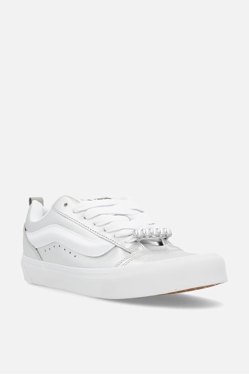 Knu Skool - Metallic Leather Silver