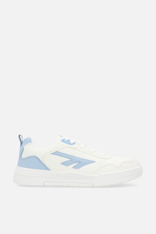 Broadway low lace junior - white/skyway