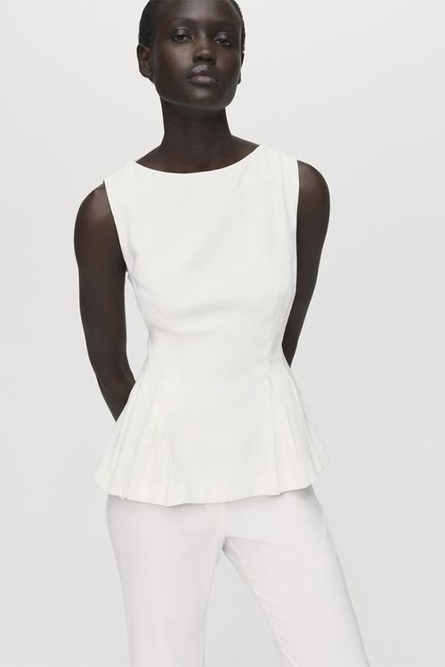 Top Naia - White