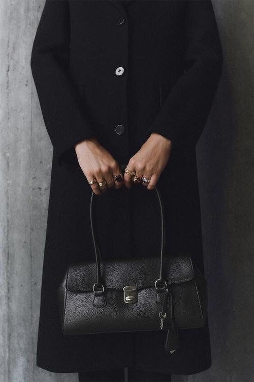 Siena shoulder bag - black