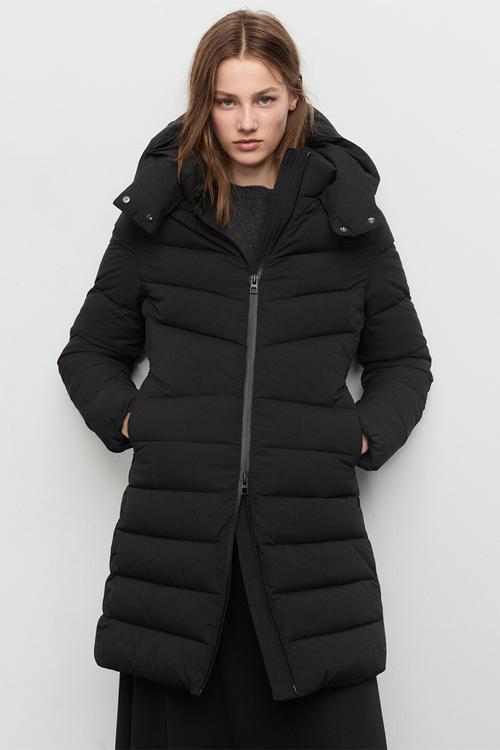 Puffer coat bego - black