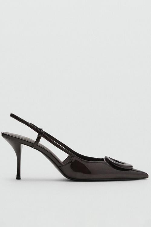 Clea heel - dark brown