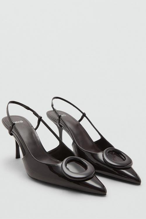 Clea heel - dark brown