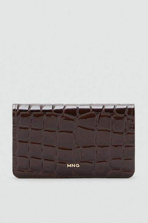 Dino wallet - dark brown