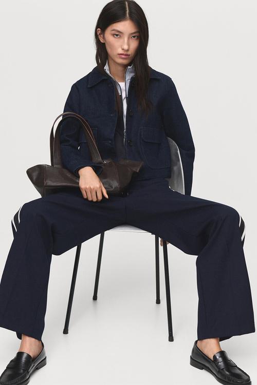 Trousers massim - navy