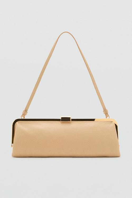 Flautin shoulder bag-light yellow