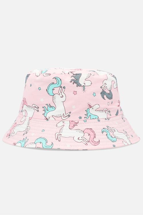Printed bucket hat - pink