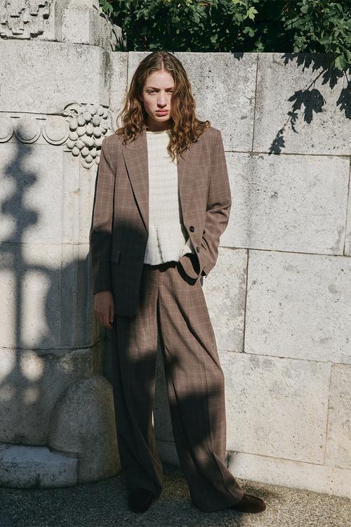 Trousers katy - medium brown