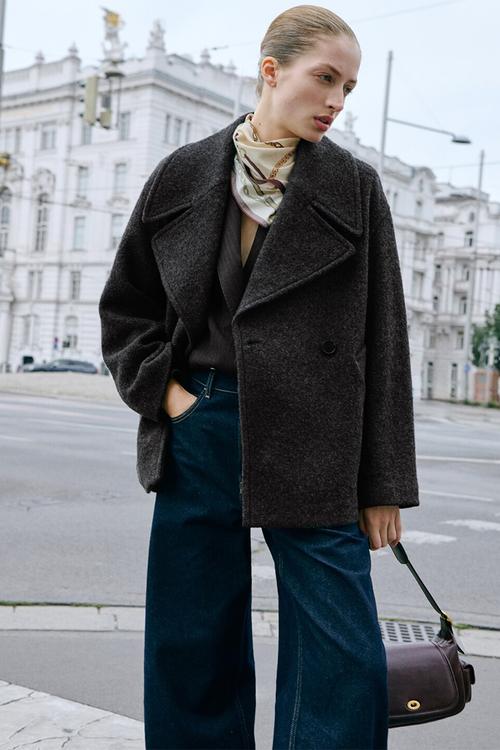 Coat lowi - gray