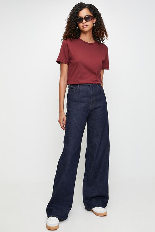 Deck 2.0 High Loose Jeans Wmn - Mid Wash