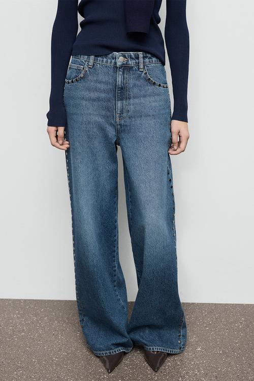 Jeans studs - open blue