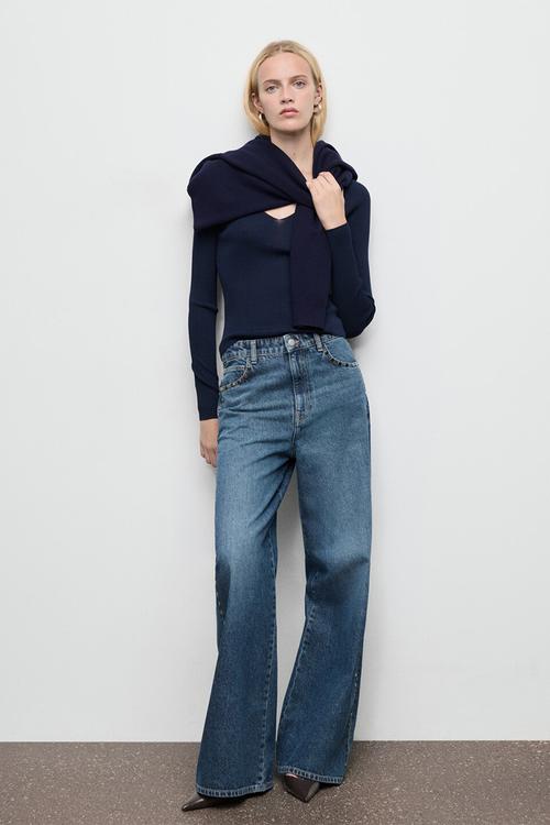 Jeans studs - open blue