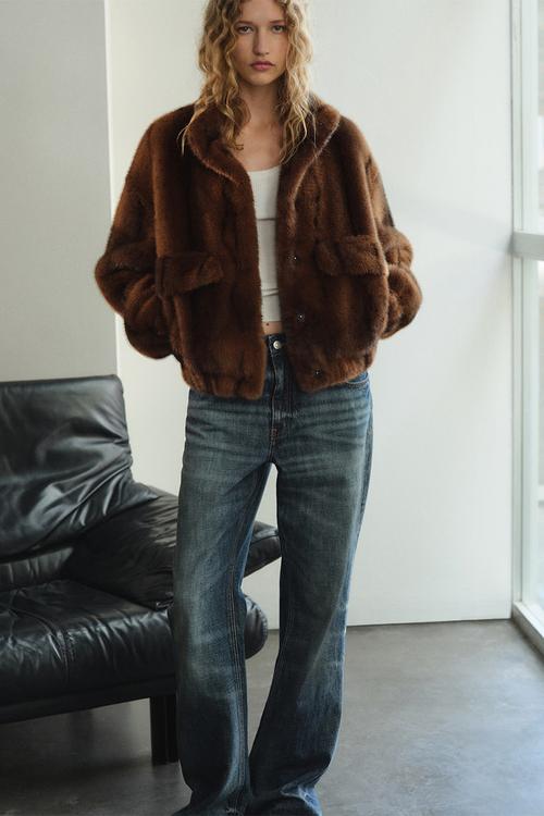 Jacket viena - medium brown