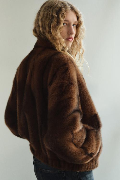 Jacket viena - medium brown