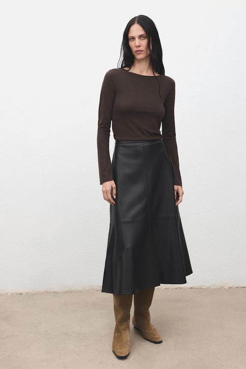 T-shirt ani - brown