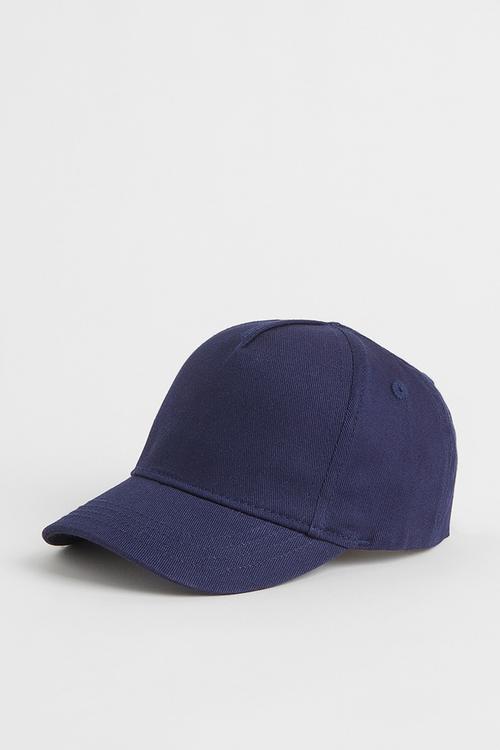 Cotton cap - dark blue