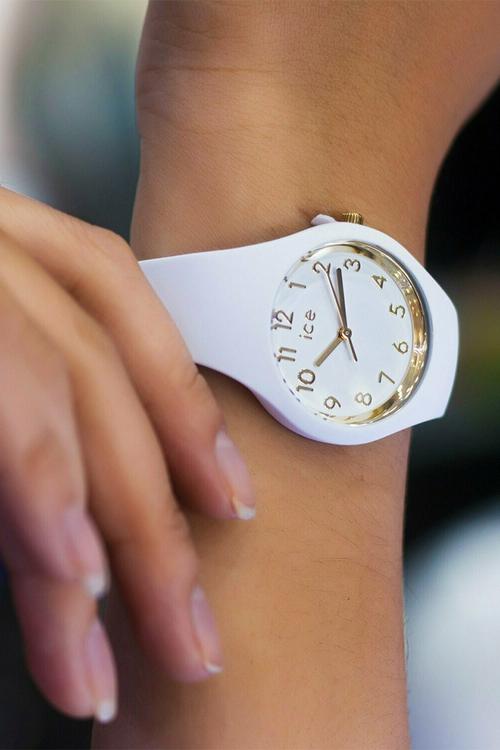 Ice Glam - White/ Gold