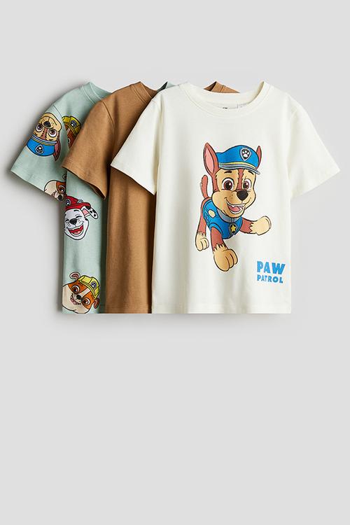 3-Pack printed t-shirts - multi