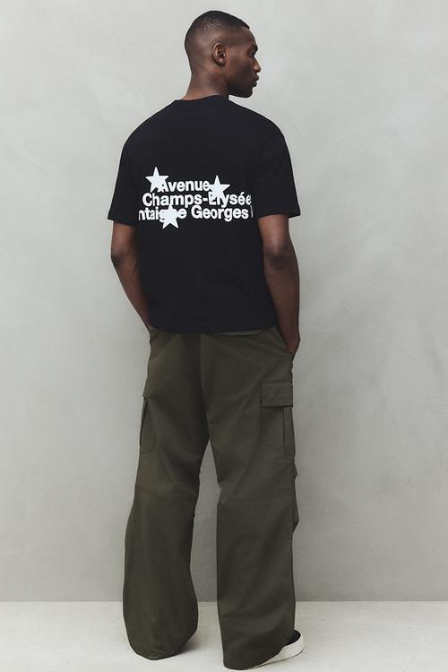 Loose fit cargo trousers - dark khaki green