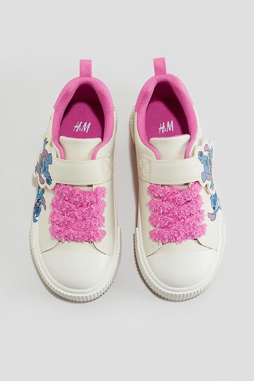 Printed trainers - cream/lilo & stitch
