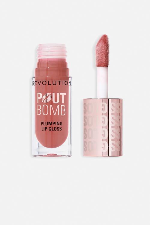 Pout Bomb Plumping Gloss - Doll Nude