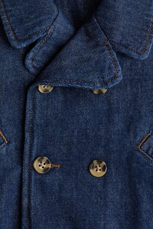 Trench coat - dark denim blue