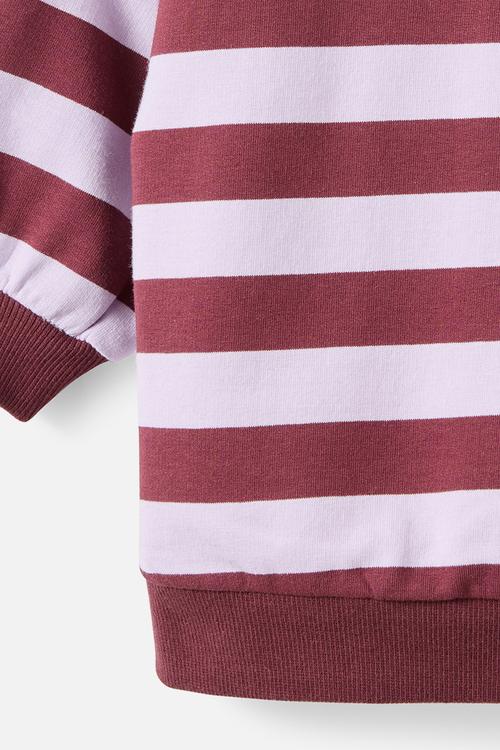 Riley Sweater - Vintage Lilac/Bordeaux Cuddle Club