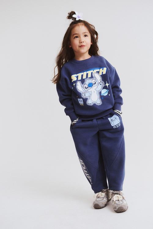 License Sammy Oversized Crew - Lcn Dis Stitch/Deep Dive