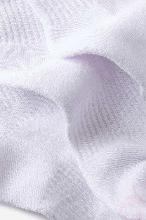 Body qtr crew sock 3pk - white solid