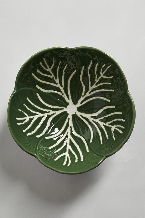 Green Cabbage Bowls 2pc - green