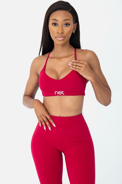 Amore bra - plum red