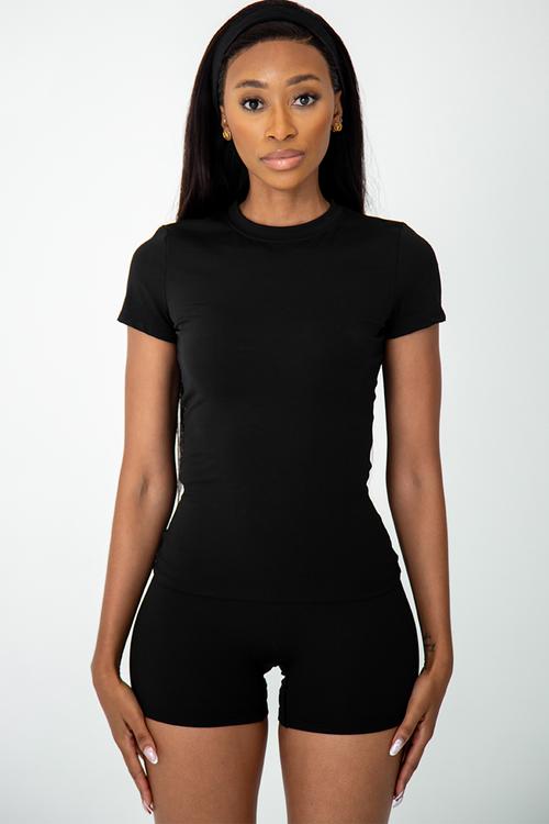 Amore tee - black