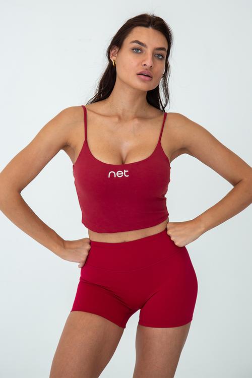 Amore tank - cherry red