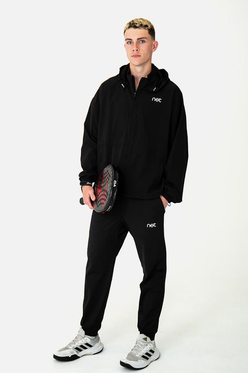Baseline full zip jacket - black