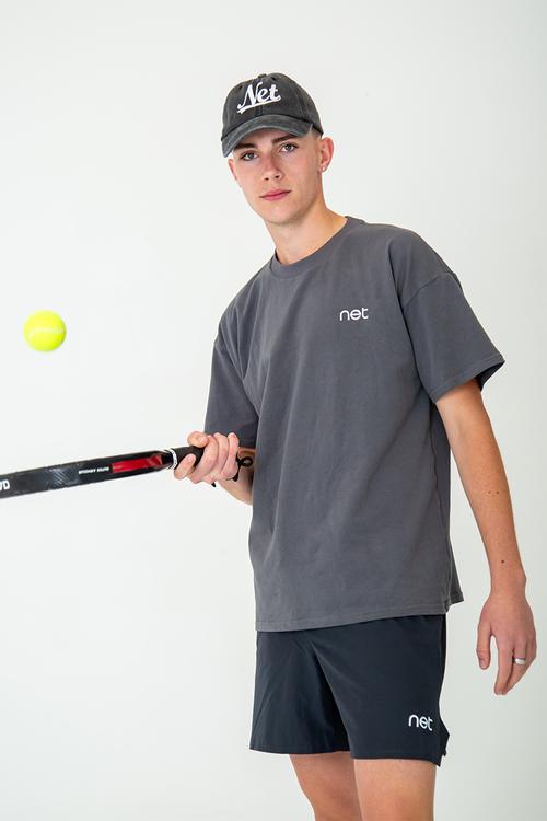 Baseline tee - coal grey