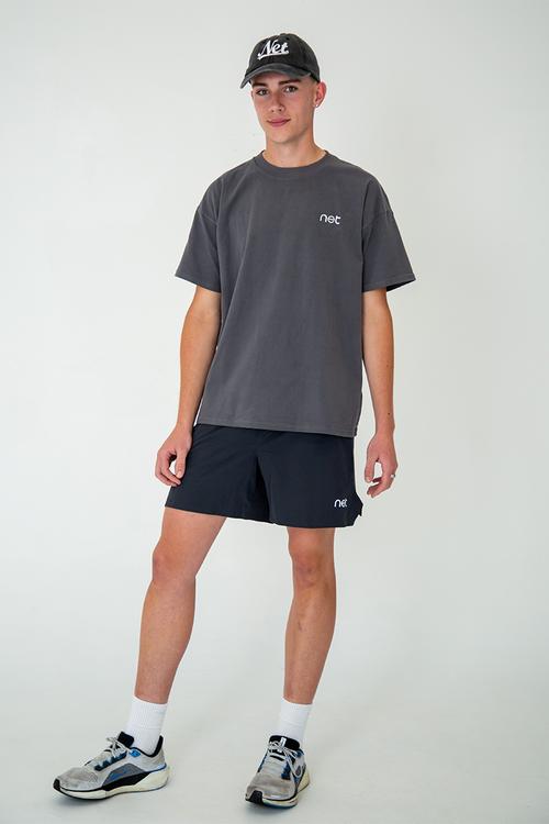 Baseline tee - coal grey