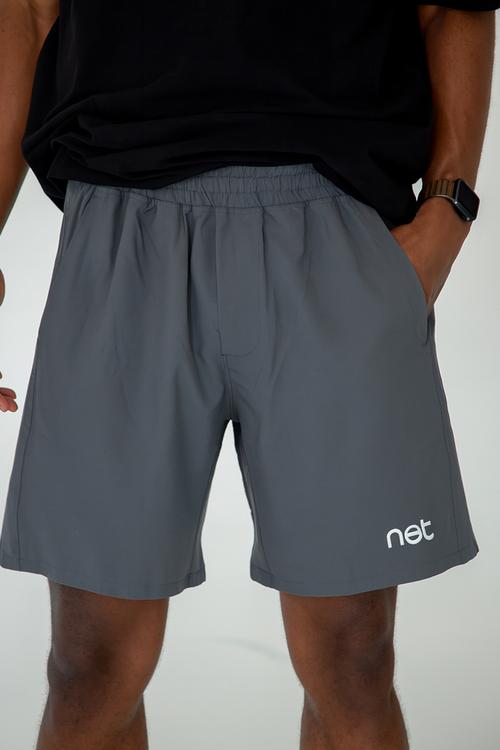 Baseline shorts - chalk grey