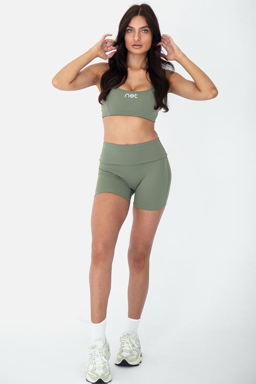 Matcha shorts - matcha green