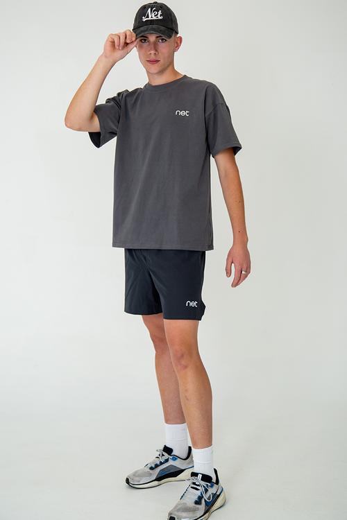 Baseline layer shorts - coal grey