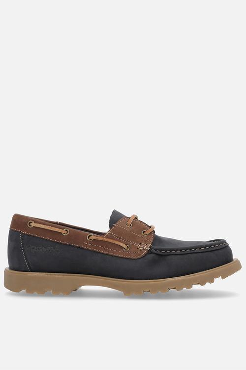 VINCE - NAVY/DK BROWN  COMBO