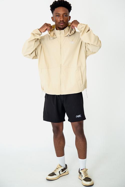 Baseline full zip jacket - sand khaki