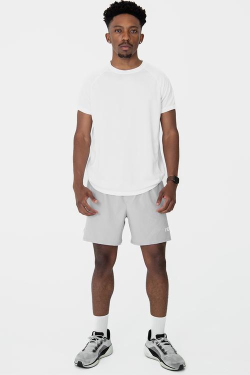 Baseline draw shorts - cloud grey