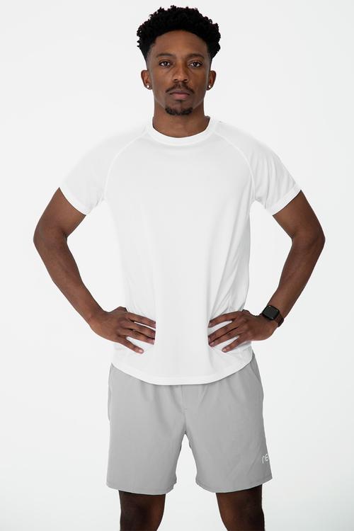 Sculpt tee - white