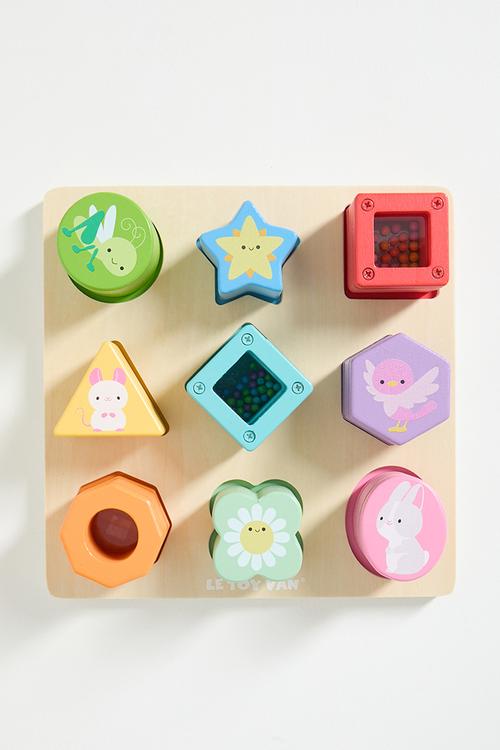 Rainbow Sensory Shape Sorter - multi